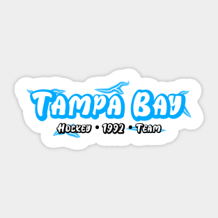 Tampa bay 1992 Sticker